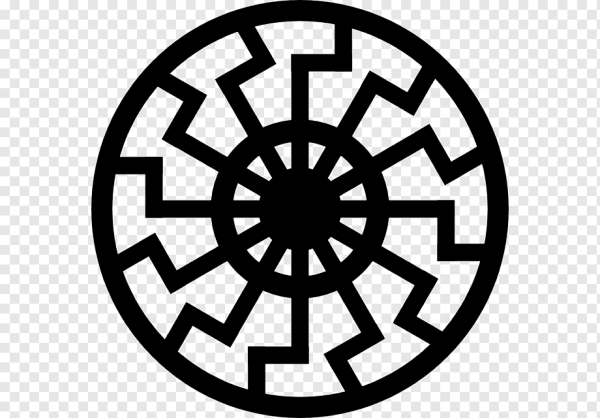 Древнеславянский символ черное солнце