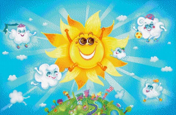 Солнышко за Тучкой