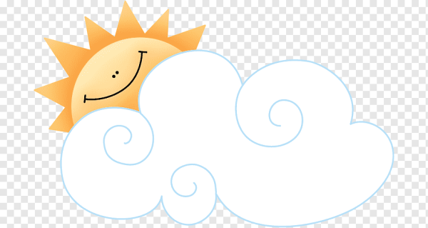 Солнышко на небе для детей