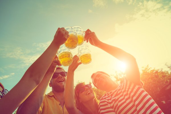 Пиво солнце