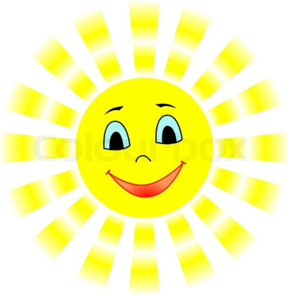 Солнце нарисованное