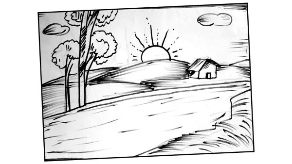 Рисунок пастелью для детей