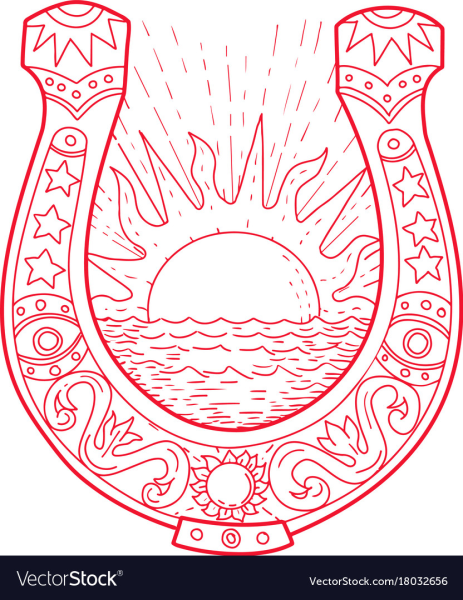 Подкова орнамент