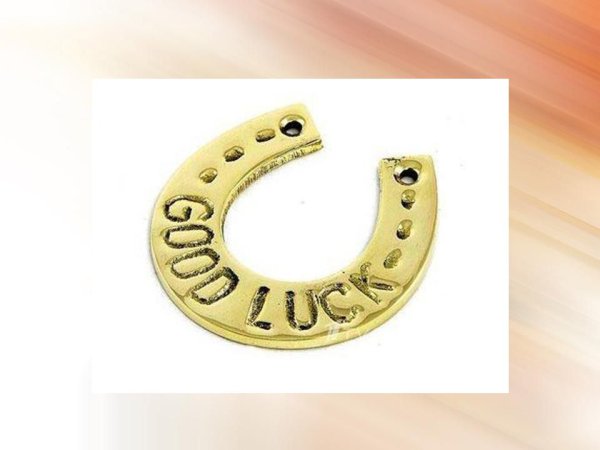 Настоящая подкова на удачу