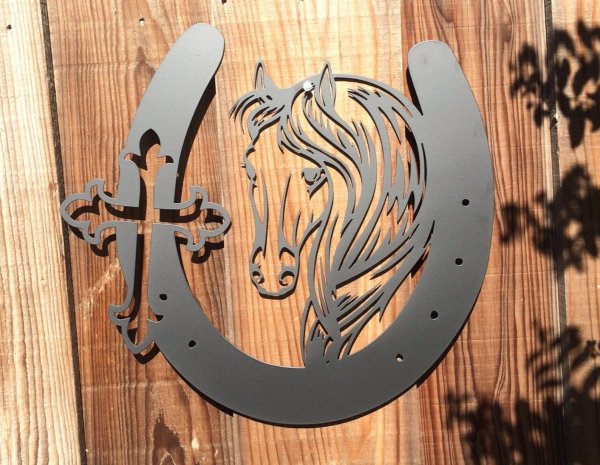 Подкова Выжигание