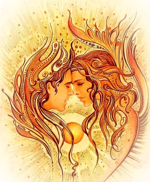 Солнце и Луна любовь