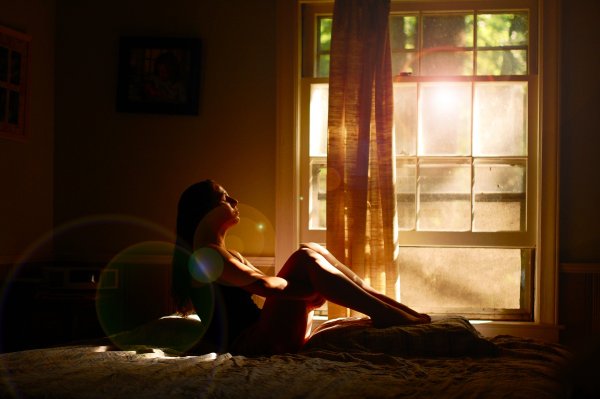 Уютная кровать