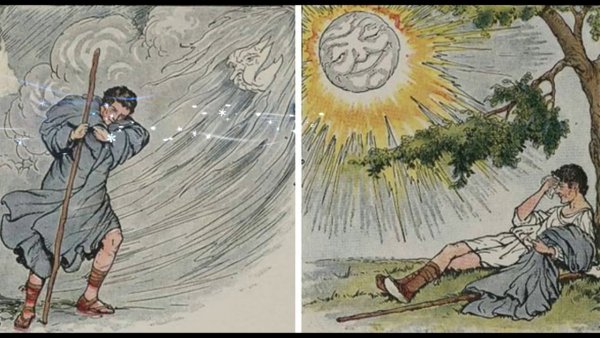 Царевич Елисей и ветер