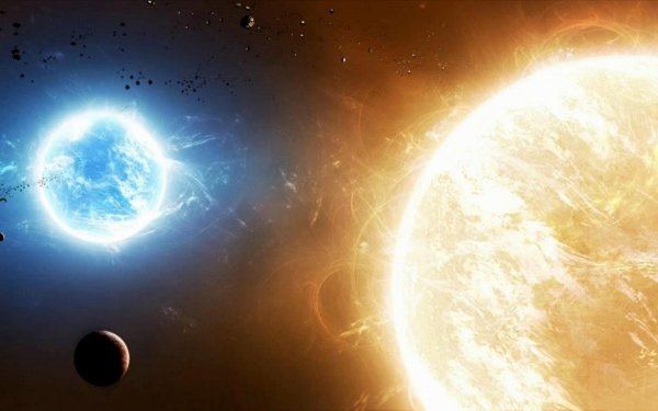 Солнце в космосе