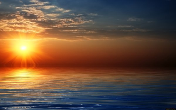 Утро солнце