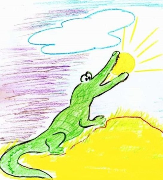 Крокодил солнце проглотил Чуковский