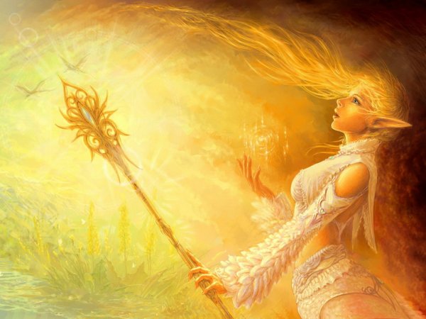 Рыжие волосы со спины арт