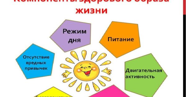 Компоненты здорового образа жизни