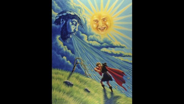 Ушинский ветер и солнце