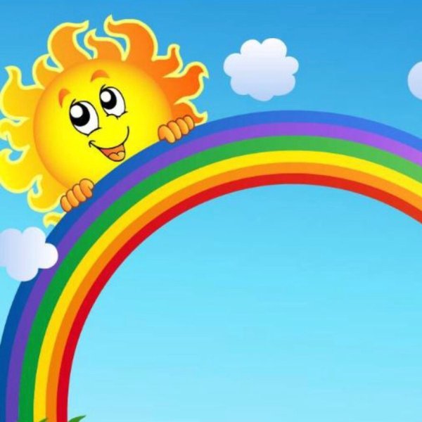 Солнышко с радугой