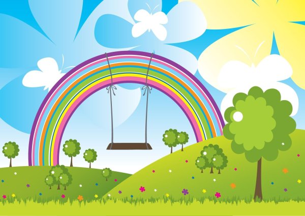 Радуга рисунок