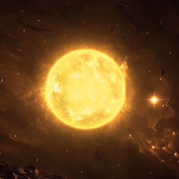 Солнце в космосе