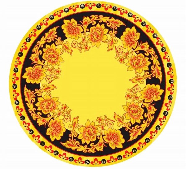 Солнце в Славянском стиле