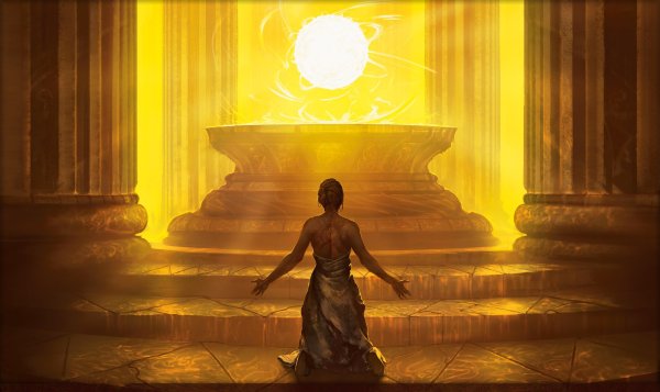 Мистическое солнце