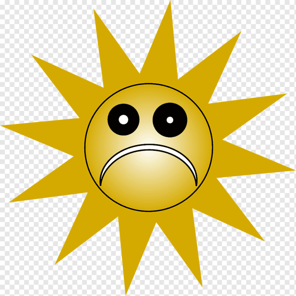 Солнце грустит