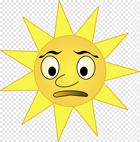 Грустное солнышко