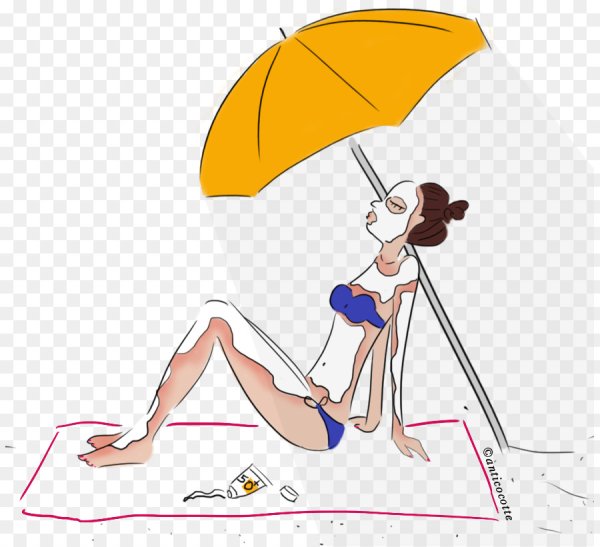 Смешной загар у девушек