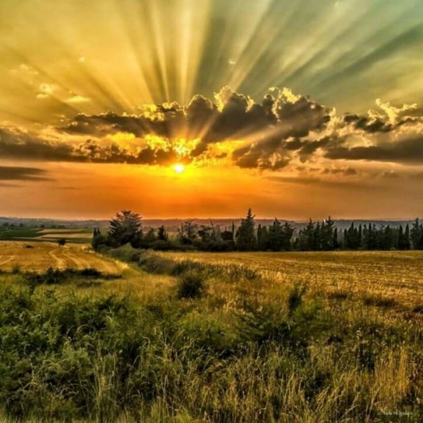 Закат солнца