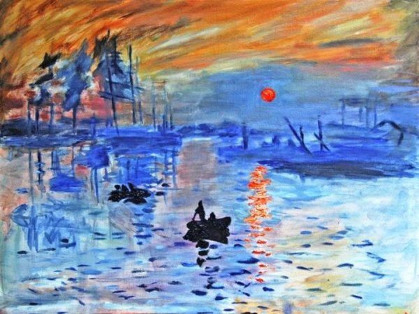 Клод Моне впечатление Восход солнца