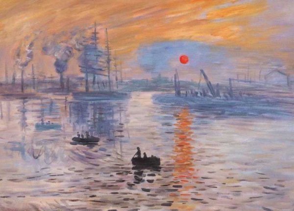 Клод Моне впечатление восходящее солнце 1872 г