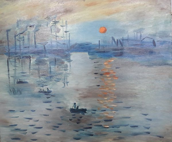 Моне, Клод_Восход солнца_впечатление 1873