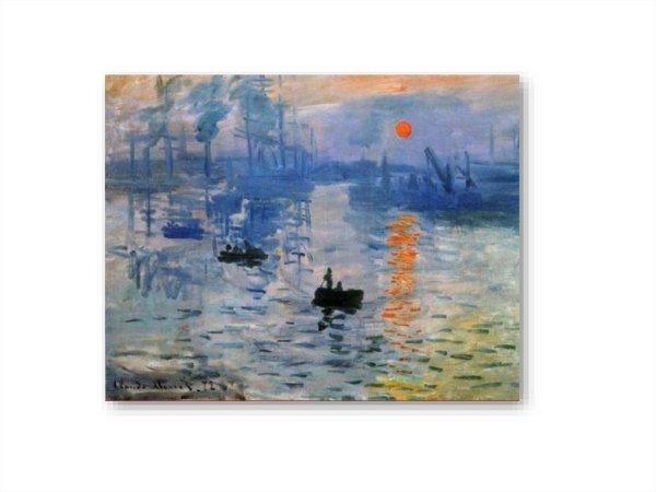 Импрессионизм впечатление восходящее солнце