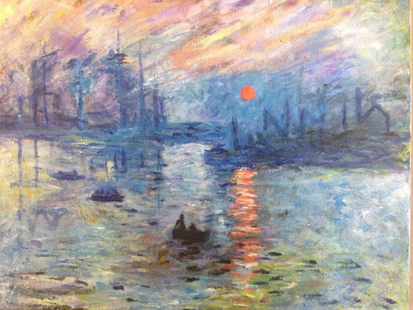 Клод Моне впечатление восходящее солнце 1872