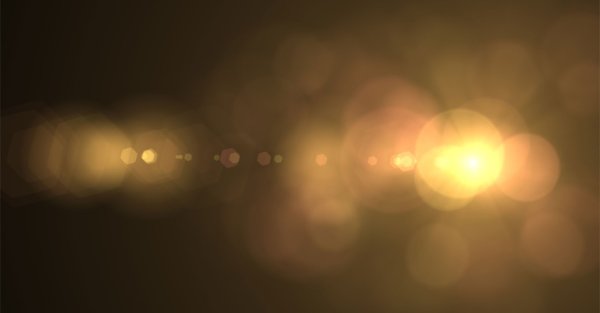 Эффект от солнца блик