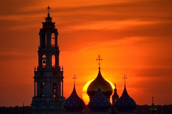 Сергиев Посад Лавра закат