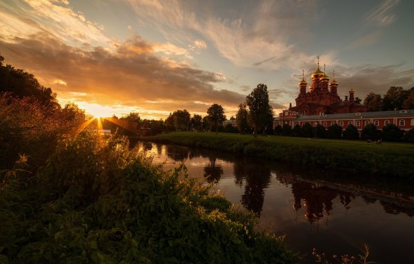Сергиев Посад закат