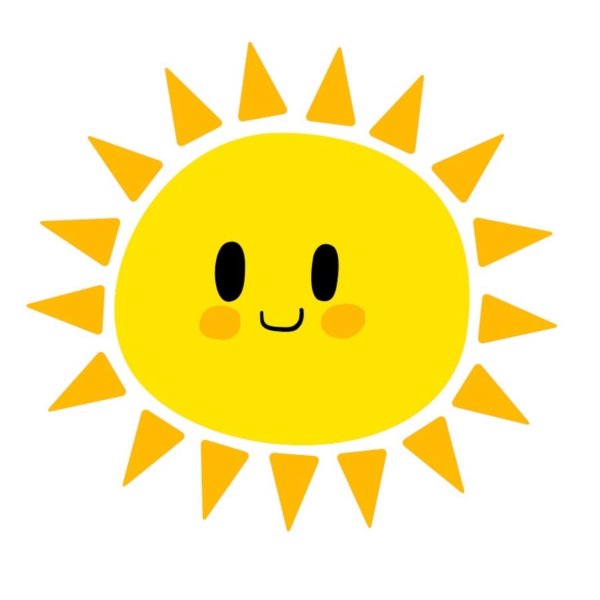 Стикер солнышко