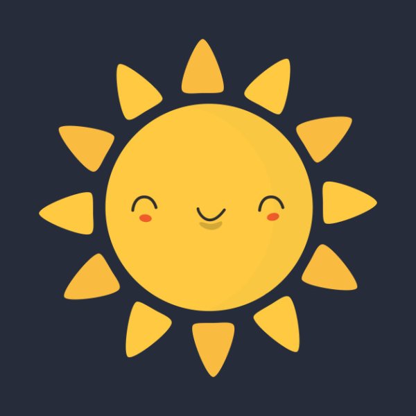 Смешное солнце