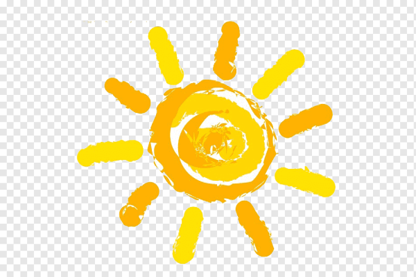 Солнце вектор детская