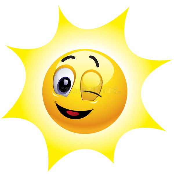 Солнце без фона