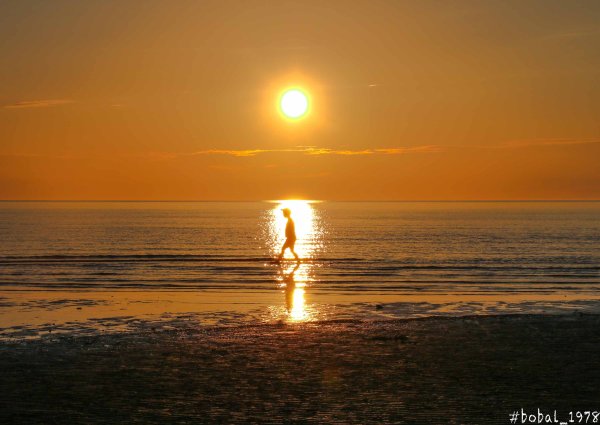 Пьяный на закате