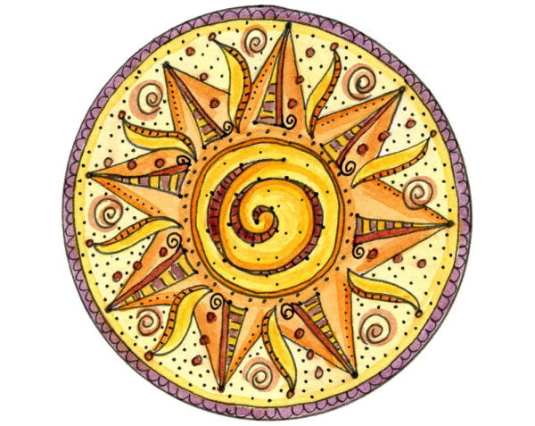 Орнамент солнце