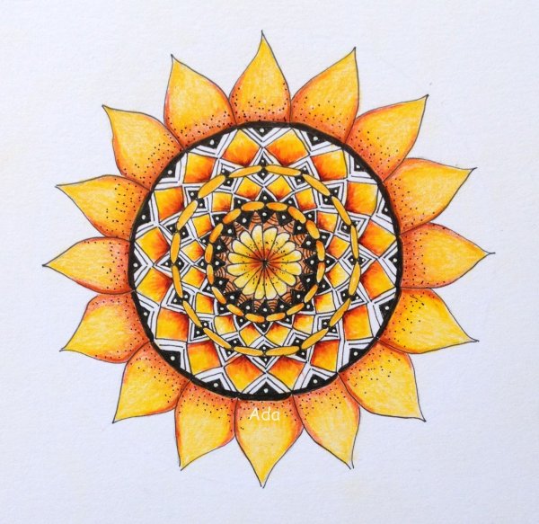 Мандала солнца Индия