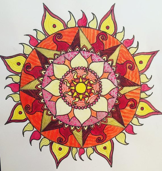 Сурья Мандала солнце