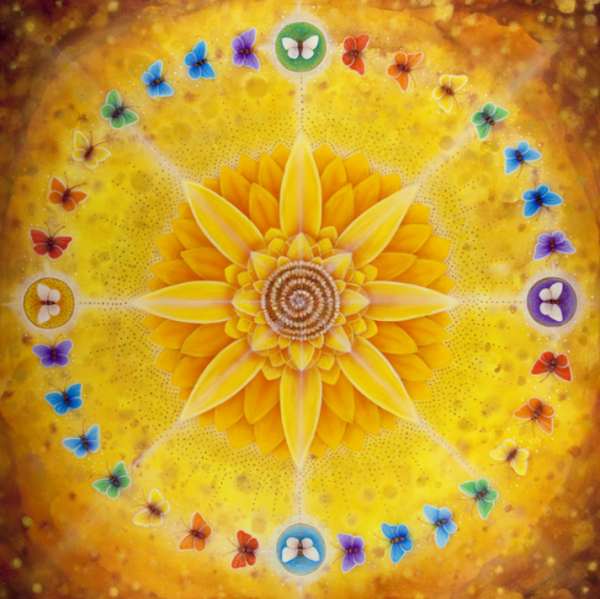 Мандала солнце