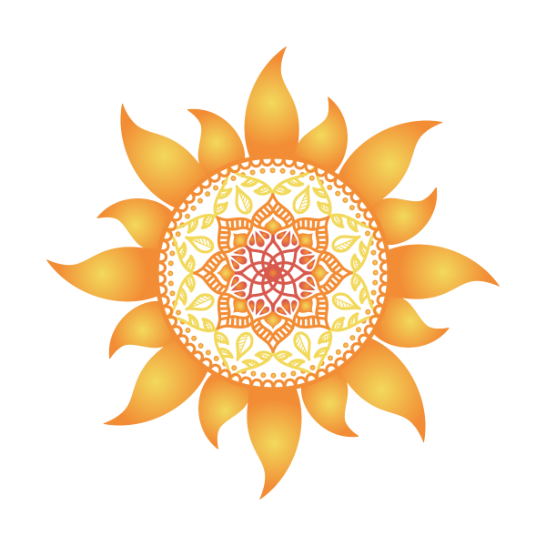 Мандала солнце