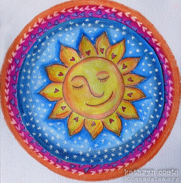 Солнышко Мандала