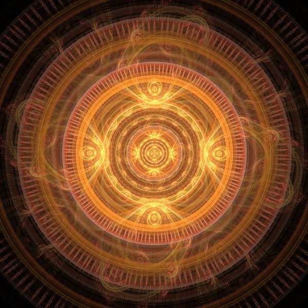 Индийская Мандала солнце