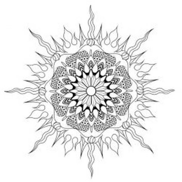 Мандала стихии огня