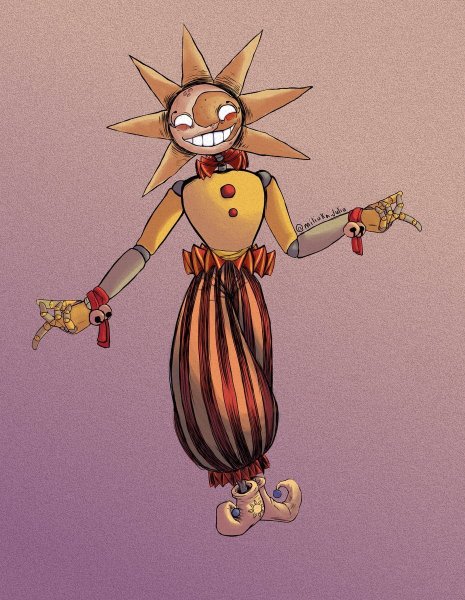 Солнце из АНИМАТРОНИКОВ