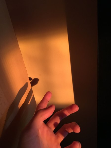 Тень на стене